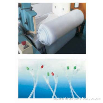 Silicone Rubber for Medical Pipe Catalyzed by Platinum in Extruding Mould